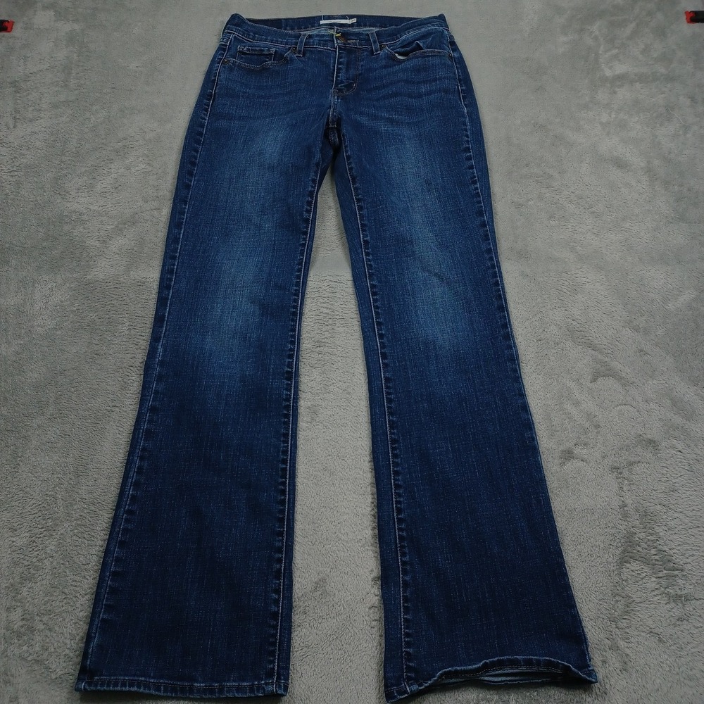 Levis Jeans Womens 28 Blue Denim Curvy Bootcut Modern Casual Pockets